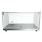 Koolmore 22"  Countertop Bakery Display Case with Front Curved Glass and Rear Door DC-1C - alternate 5